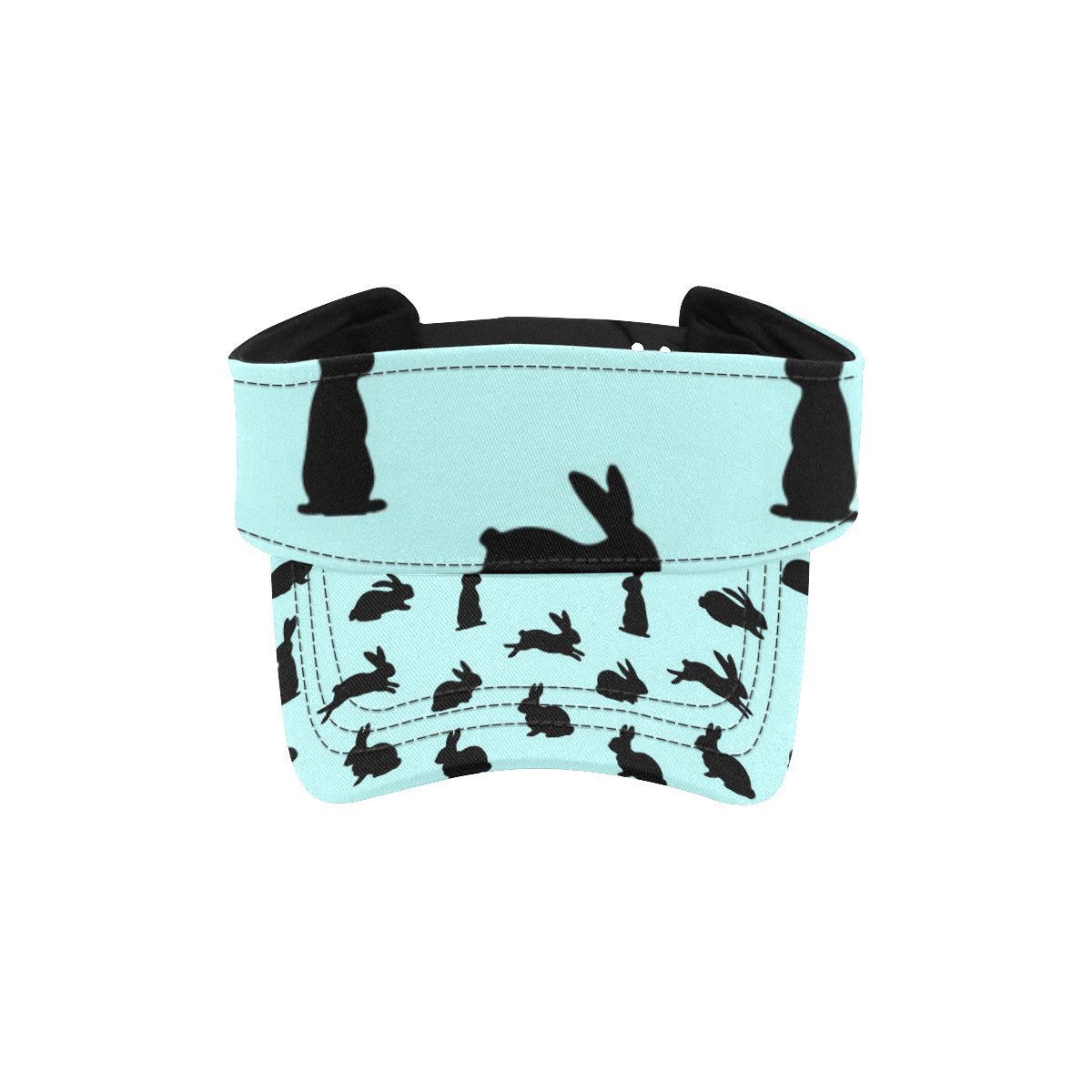 Rabbit Pattern Print Design RB010 Unisex Sun Visor