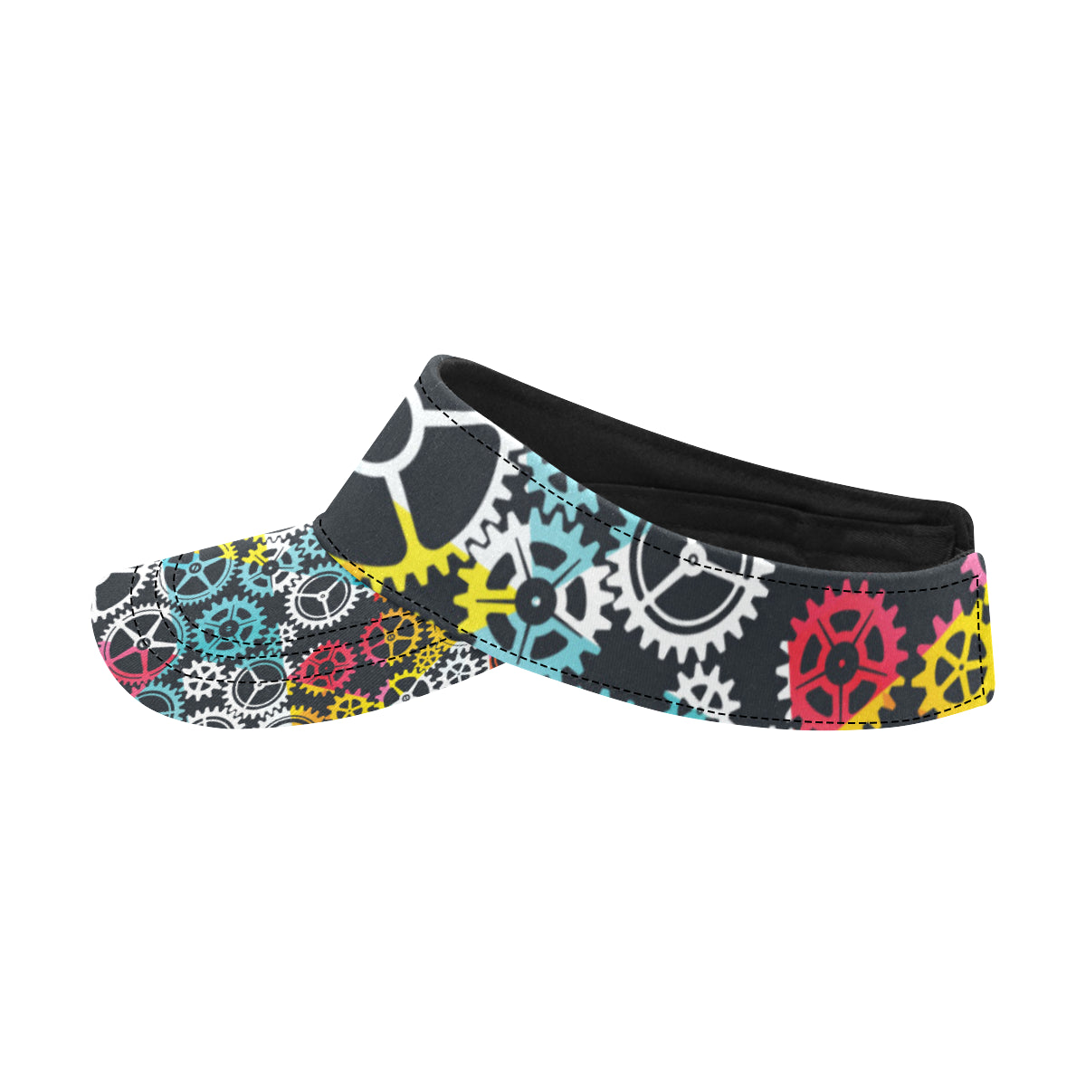 Mechanic Pattern Print Design 02 Unisex Sun Visor