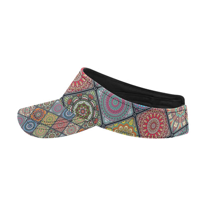 Bohemian Pattern Print Design 05 Unisex Sun Visor