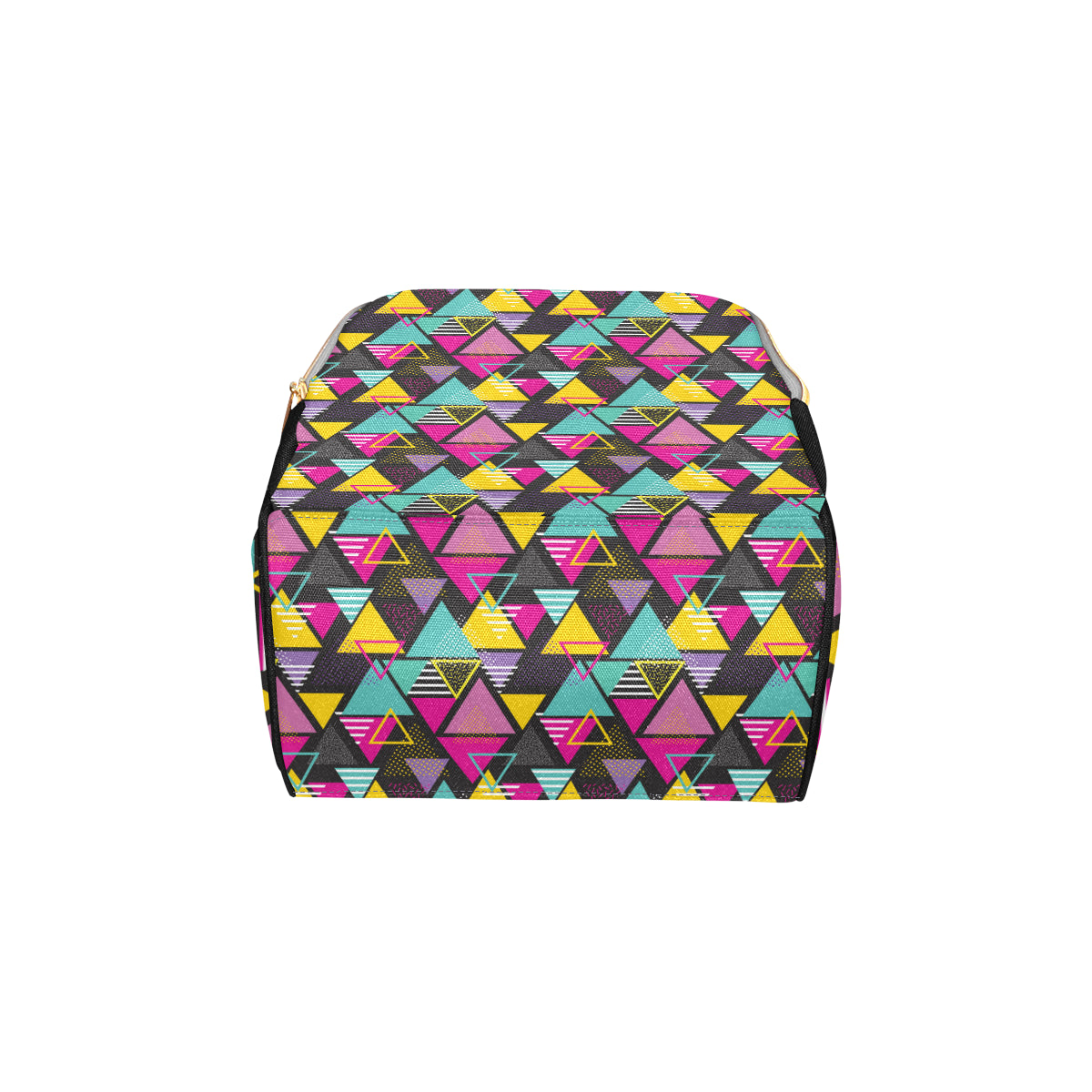 Geometric Colorful Pattern Print Design 02 Diaper Bag Backpack