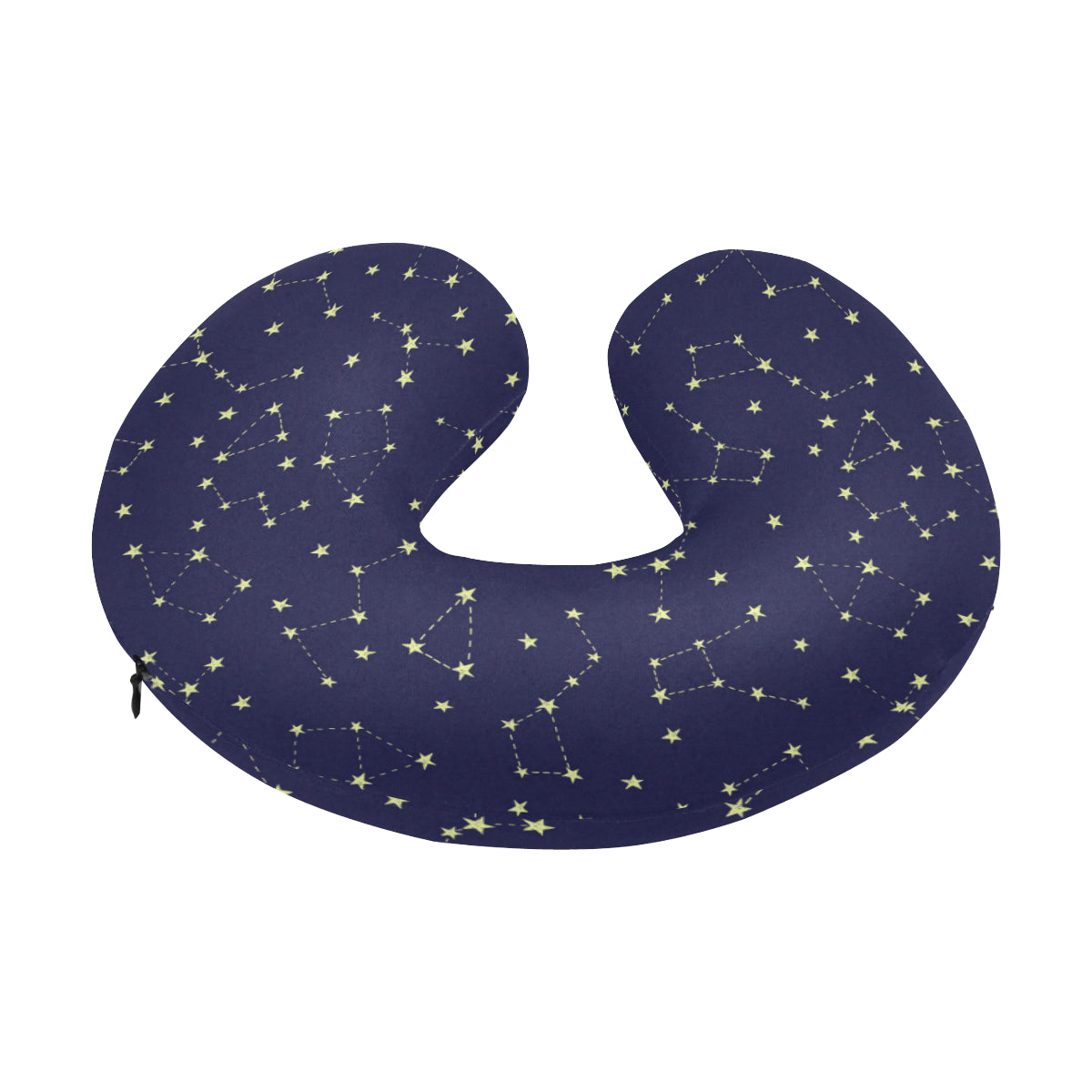 Constellation Pattern Print Design 02 U-Shaped Travel Neck Pillow