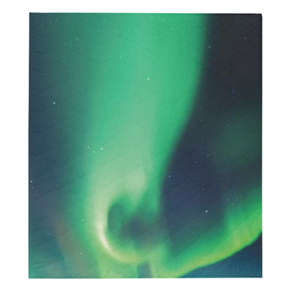 Aurora Borealis Pattern Print Design 04 Premium Quilt