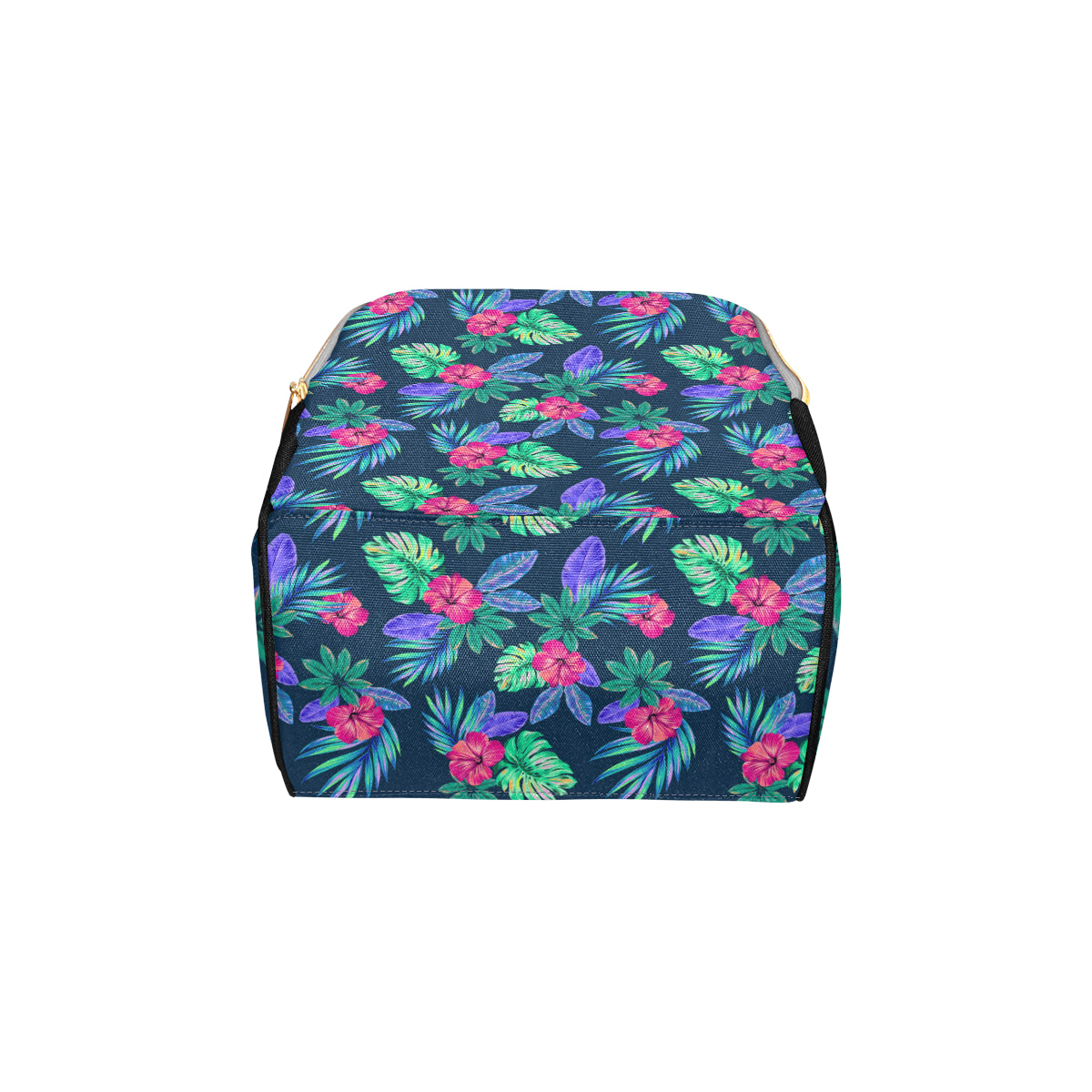 Tropical Flower Pattern Print Design TF09 Diaper Bag Backpack