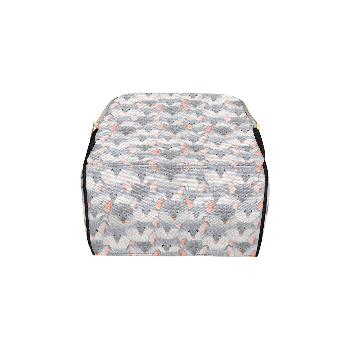 Rat Baby Pattern Print Design 02 Diaper Bag Backpack