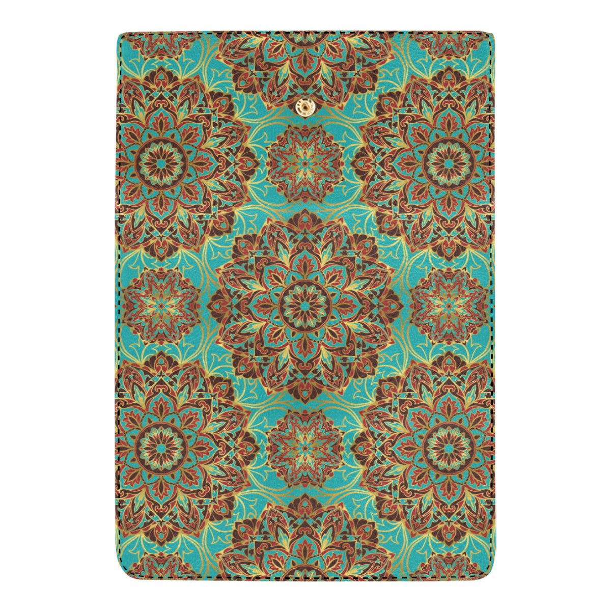 Medallion Pattern Print Design 02 Women's Trifold Wallet