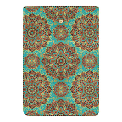 Medallion Pattern Print Design 02 Women's Trifold Wallet
