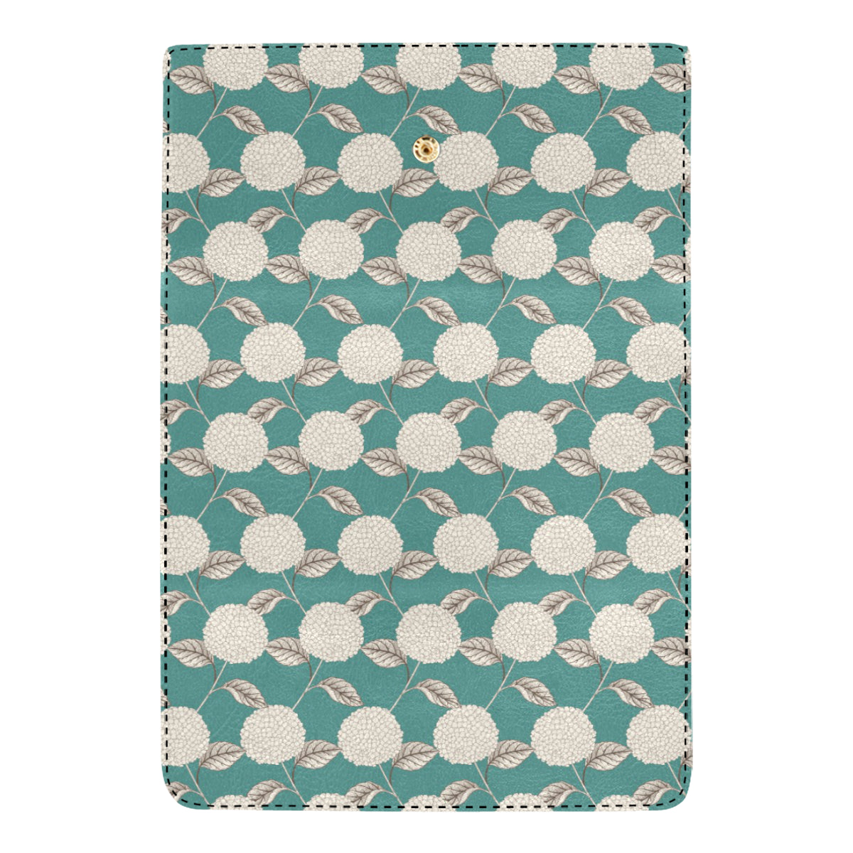 Hydrangea Pattern Print Design HD03 Women's Trifold Wallet