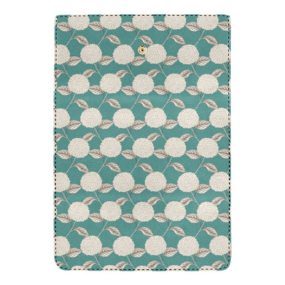Hydrangea Pattern Print Design HD03 Women's Trifold Wallet