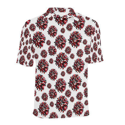 Cheerleader Pattern Print Design 01 Men Polo Shirt