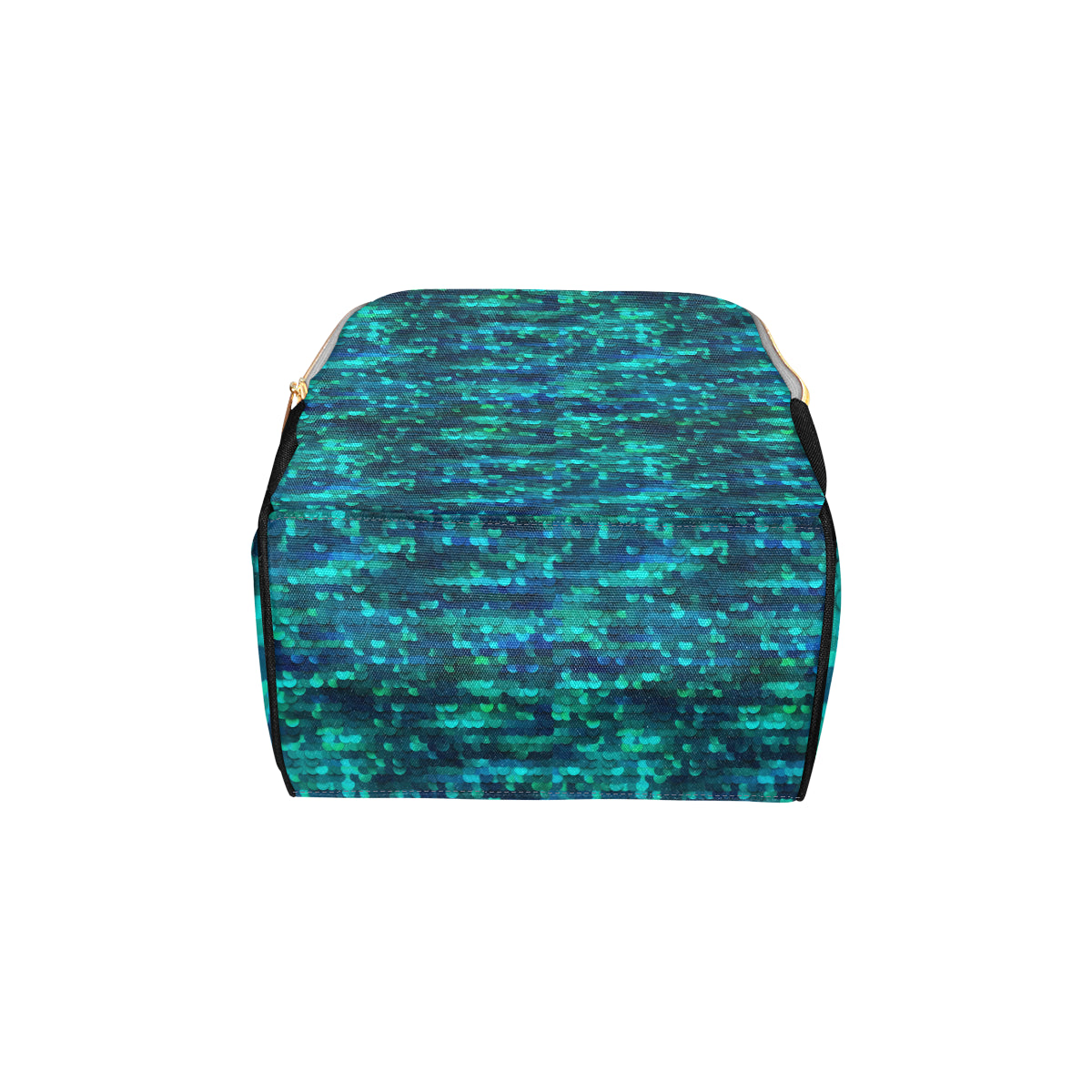 Mermaid Scales Pattern Print Design 06 Diaper Bag Backpack