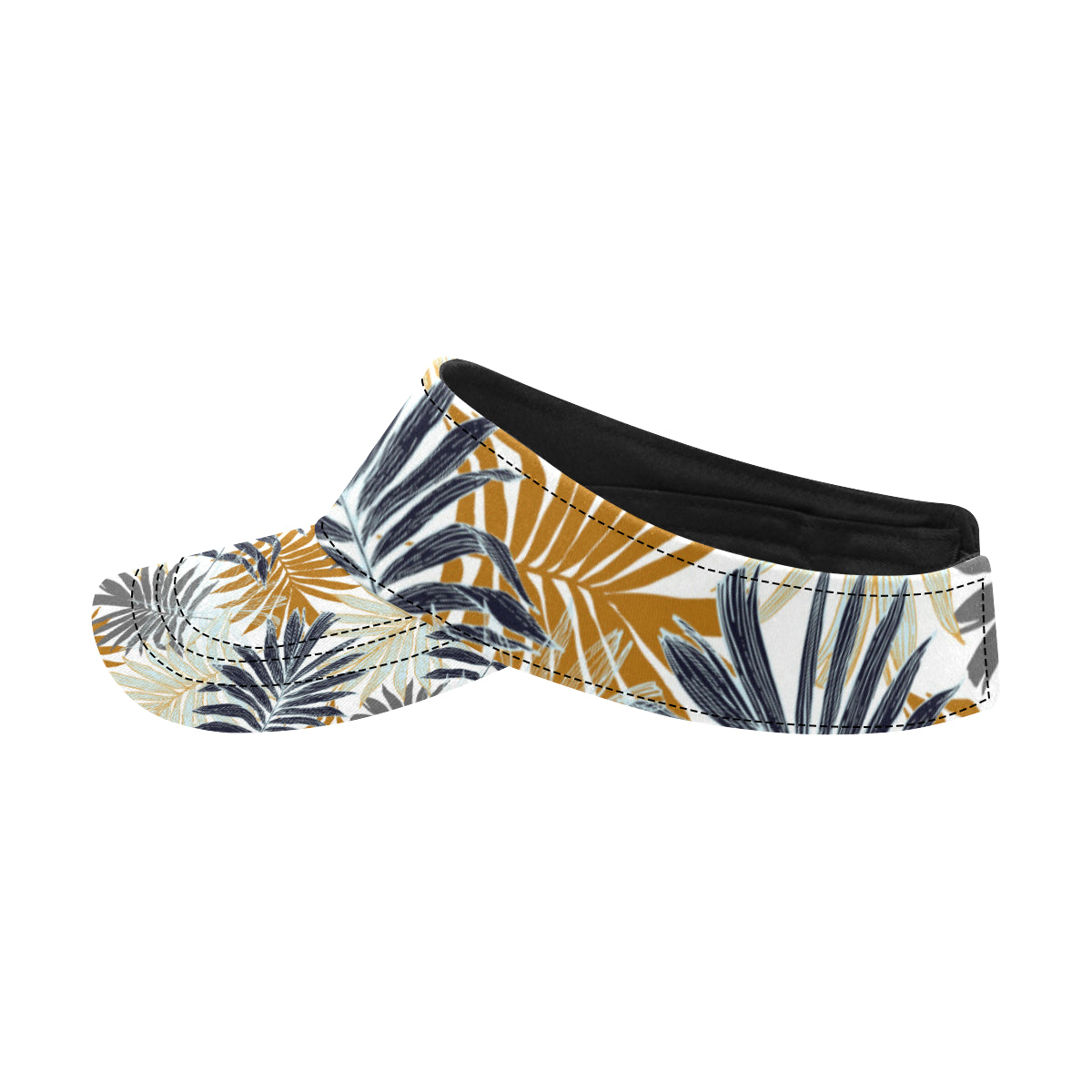 Colorful Tropical Palm Leaves Unisex Sun Visor