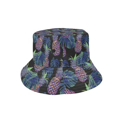 Pineapple Pattern Print Design PP04 Unisex Bucket Hat