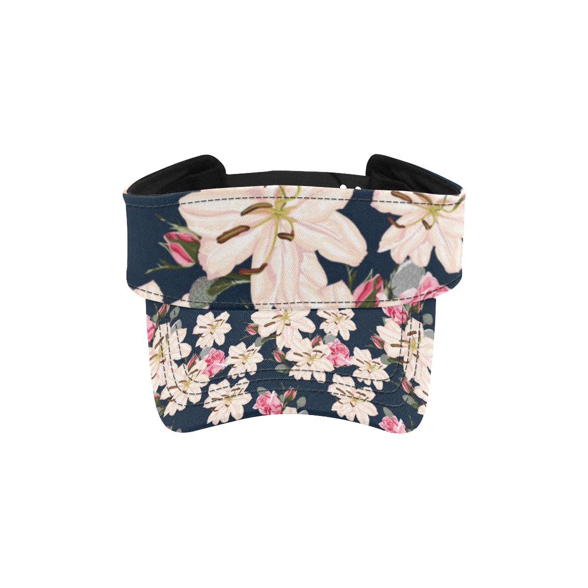 Lily Pattern Print Design LY04 Unisex Sun Visor