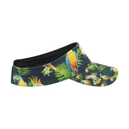 Parrot Pattern Print Design A03 Unisex Sun Visor