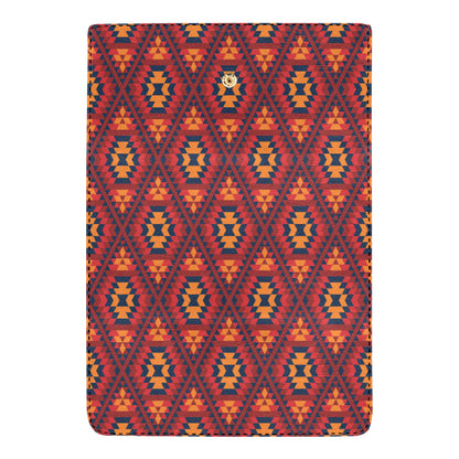 Navajo Pattern Print Design A03 Women's Trifold Wallet
