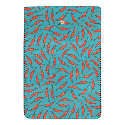 Chilli Pepper Pattern Print Design 05 Women's Trifold Wallet