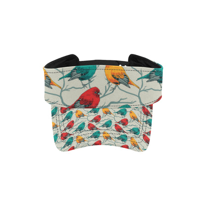 Birds Pattern Print Design 04 Unisex Sun Visor