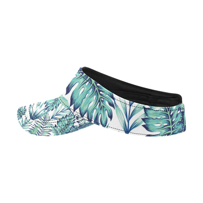 Pattern Tropical Palm Leaves Unisex Sun Visor