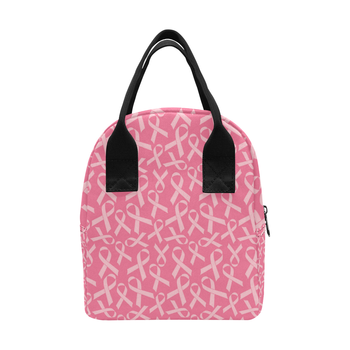 Breast Cancer Awareness Themed Insulated Lunch Bag