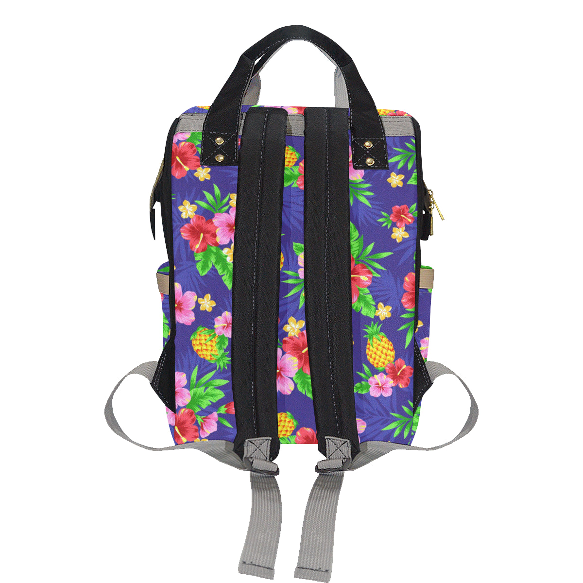 Hawaiian Themed Pattern Print Design H05 Diaper Bag Backpack