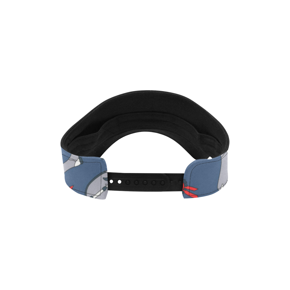 Equestrian Equipment Background Unisex Sun Visor