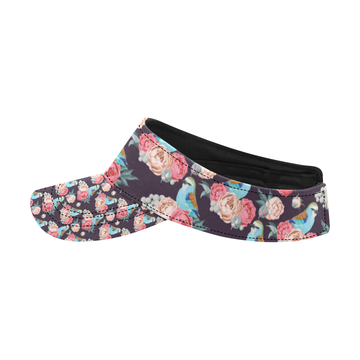 Bluebird Pattern Print Design 02 Unisex Sun Visor