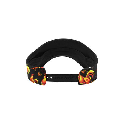Rooster Print Themed Unisex Sun Visor