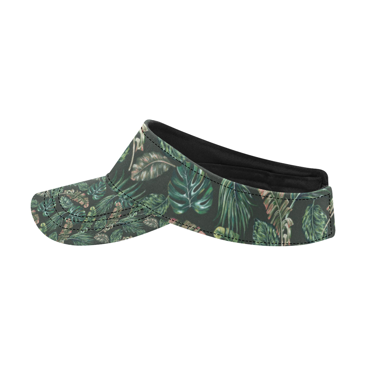 Banana Leaf Pattern Print Design 05 Unisex Sun Visor