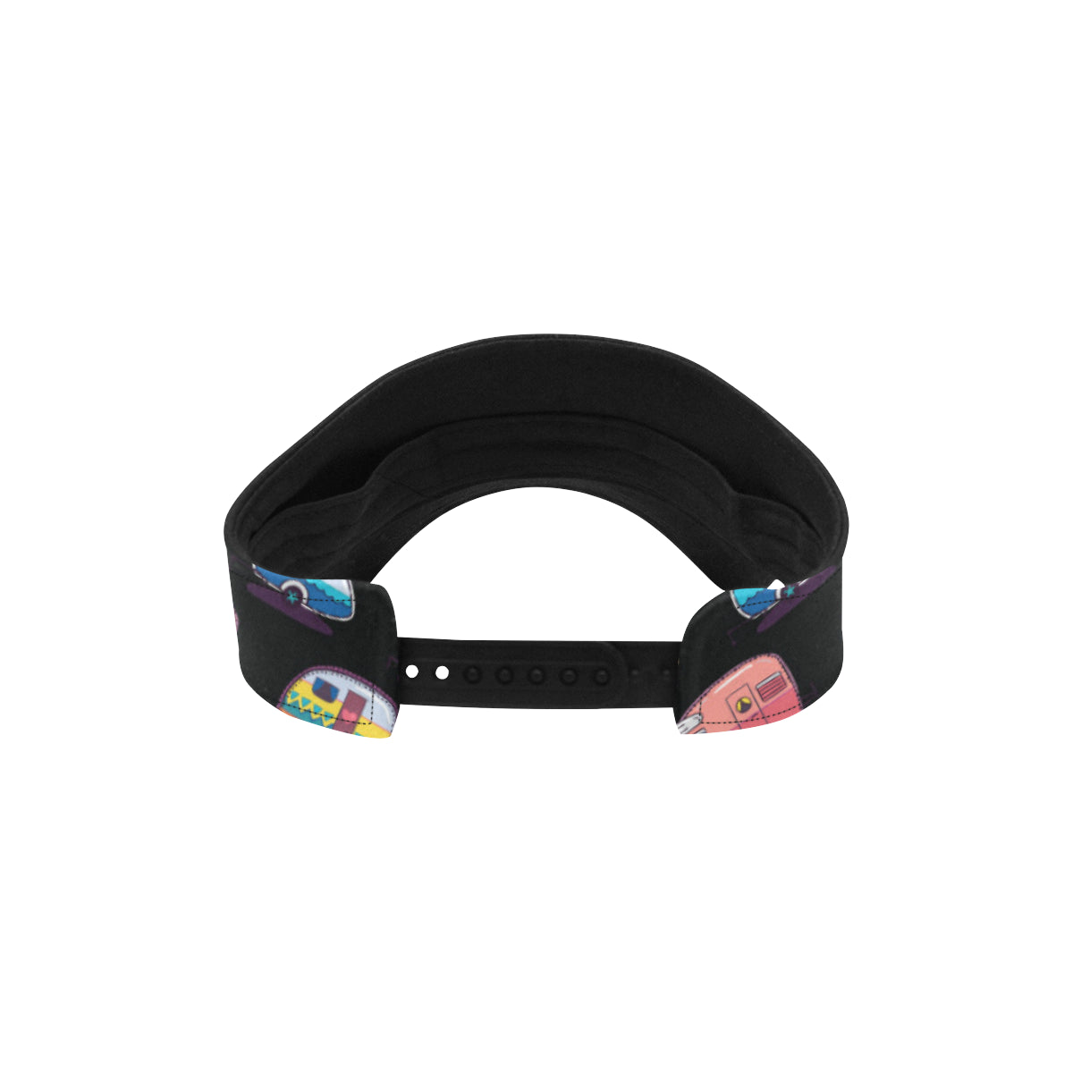 Camper Camping Pattern Unisex Sun Visor