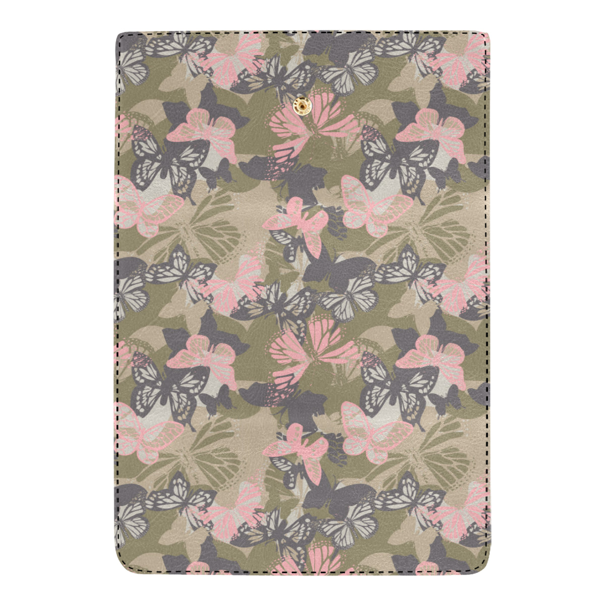 Butterfly camouflage Women's Trifold Wallet
