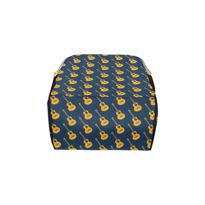 Acoustic Guitar Pattern Print Design 04 Diaper Bag Backpack