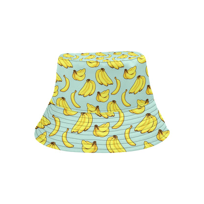 Banana Pattern Print Design BA04 Unisex Bucket Hat