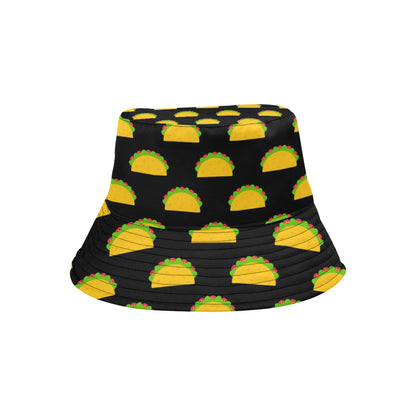 Taco Pattern Print Design TC06 Unisex Bucket Hat