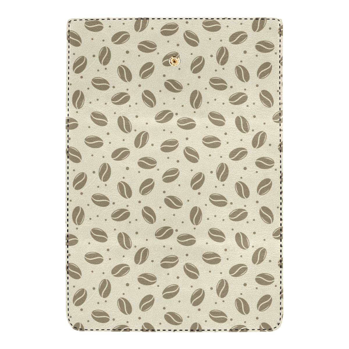 Coffee Pattern Print Design 02 Women's Trifold Wallet