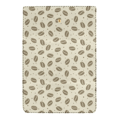 Coffee Pattern Print Design 02 Women's Trifold Wallet