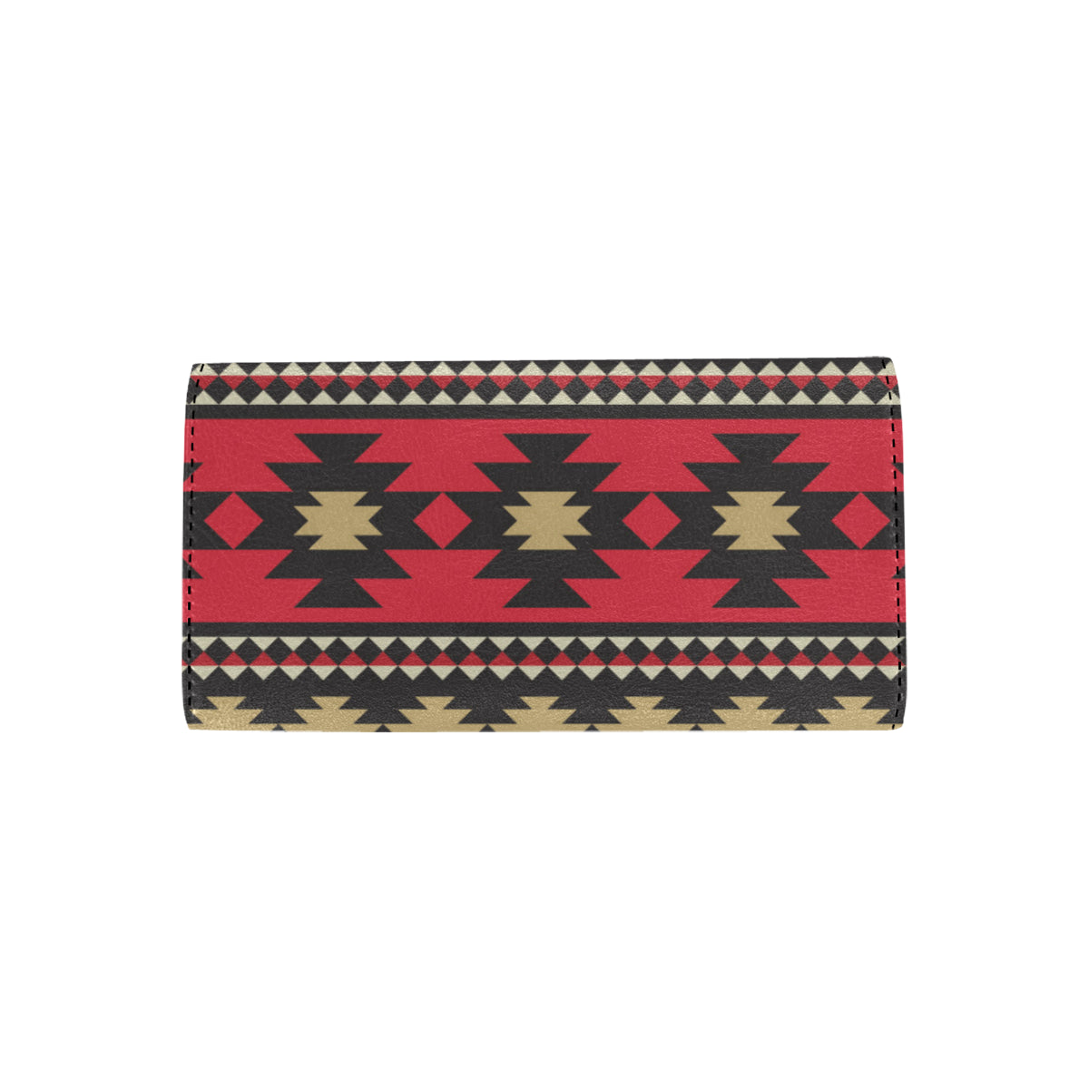 Navajo Pattern Print Design A04 Women's Trifold Wallet