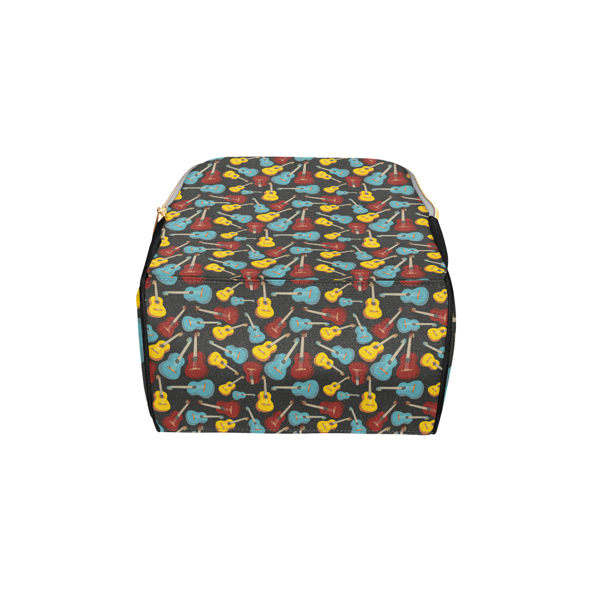 Acoustic Guitar Pattern Print Design 01 Diaper Bag Backpack