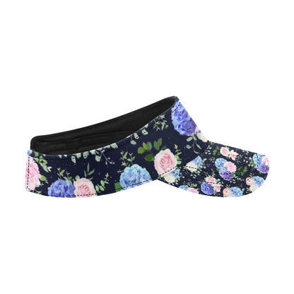 Hydrangea Pattern Print Design HD01 Unisex Sun Visor