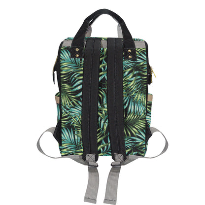 Tropical Flower Pattern Print Design TF08 Diaper Bag Backpack