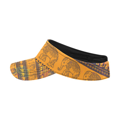 Elephant Aztec Unisex Sun Visor