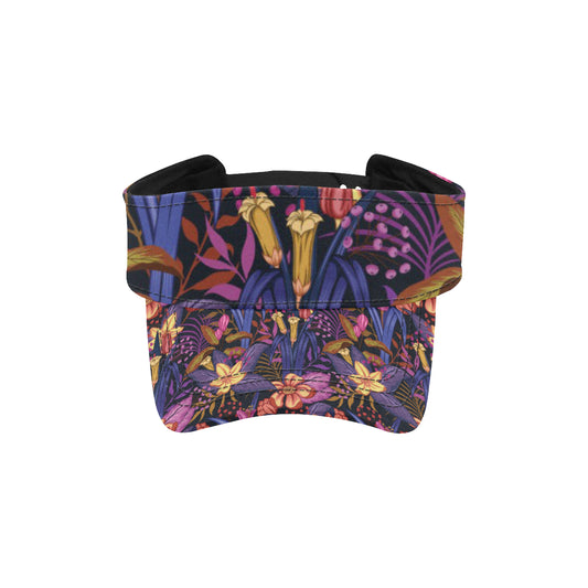 Lily Pattern Print Design LY016 Unisex Sun Visor