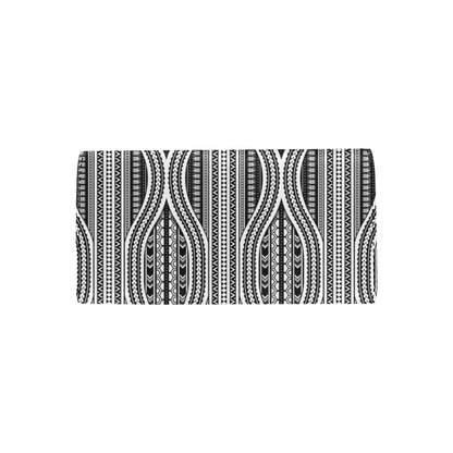 Polynesian Tribal Style Women's Trifold Wallet