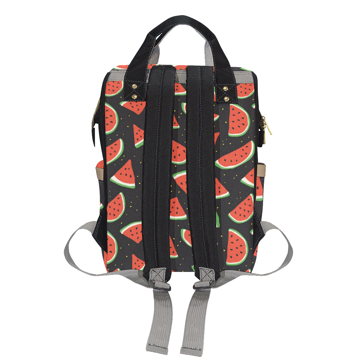 Watermelon Pattern Print Design WM09 Diaper Bag Backpack