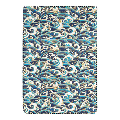 Surf Wave Pattern Women's Trifold Wallet