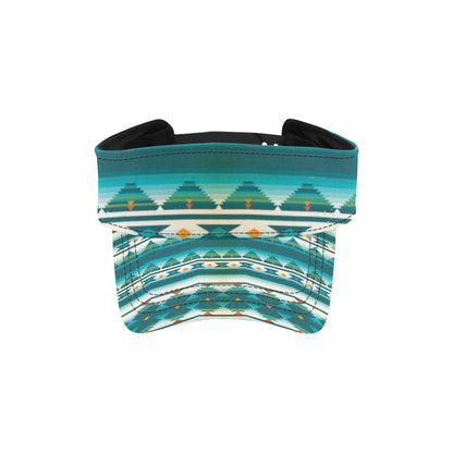 Blue Tribal Aztec Unisex Sun Visor