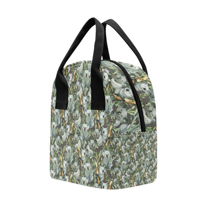 Koala Pattern Design Print Insulated Lunch Bag