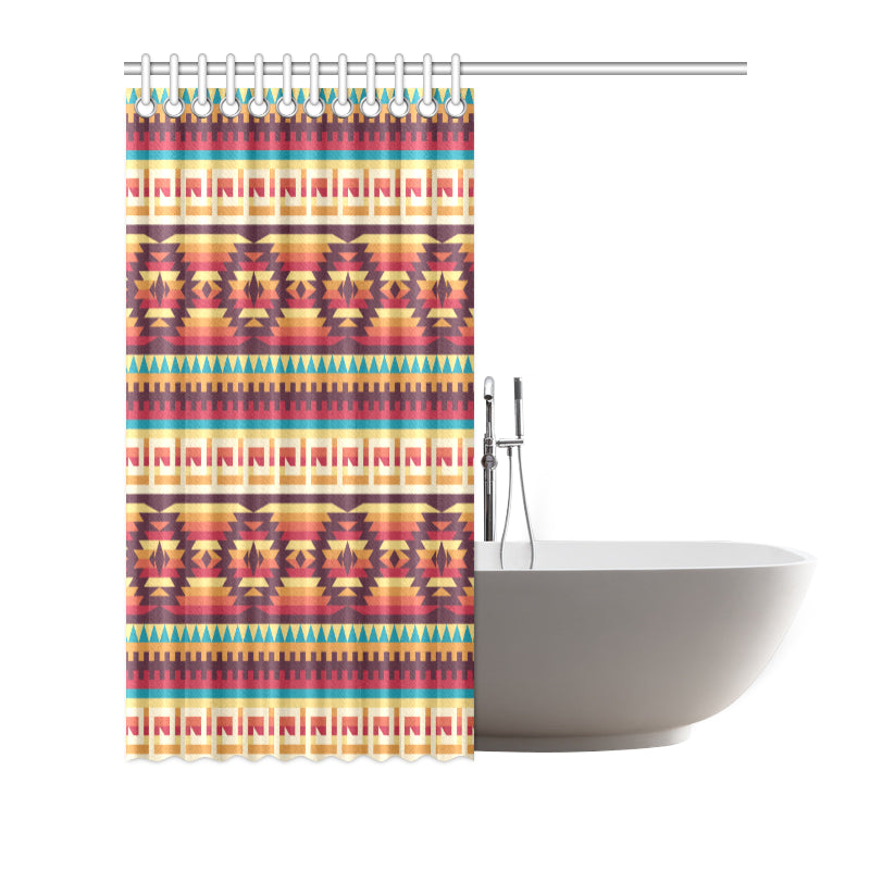 Tribal Aztec Vintage Shower Curtain