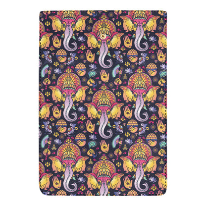 Ganesha Indian Pattern Print Design 03 Women's Trifold Wallet