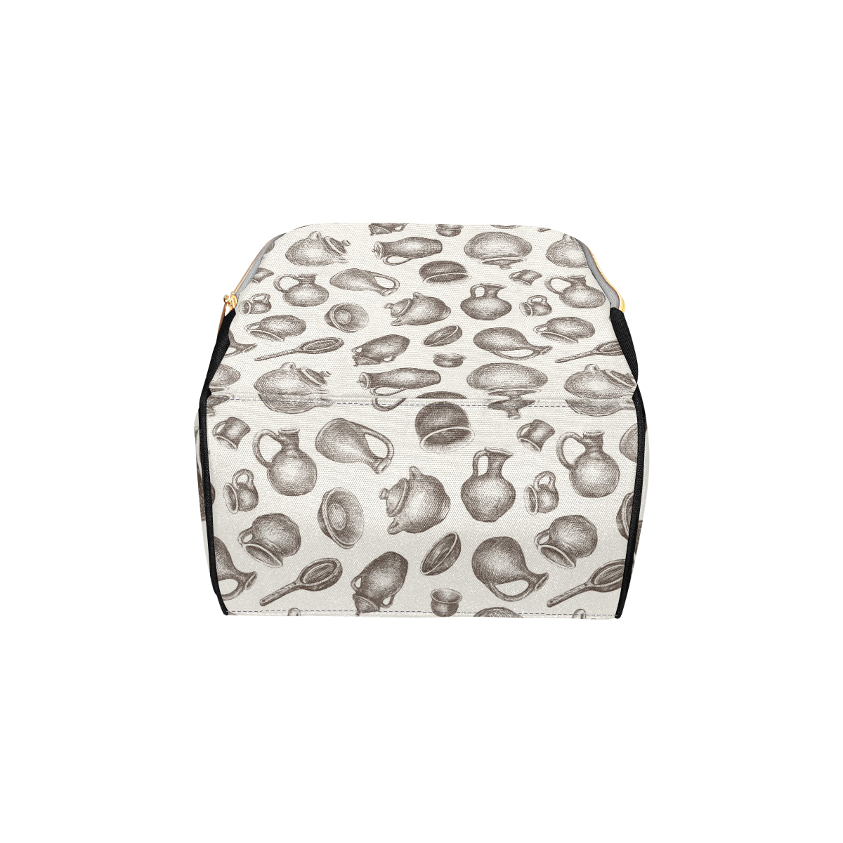 Pottery Pattern Print Design A01 Diaper Bag Backpack