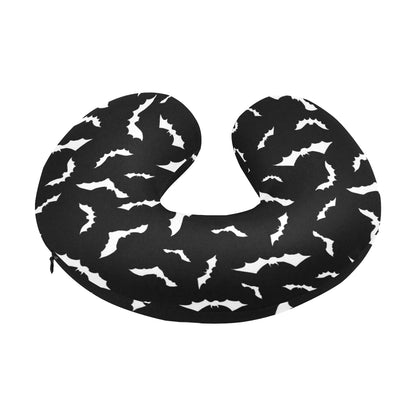 Bat Pattern Print Design 05 U-Shaped Travel Neck Pillow